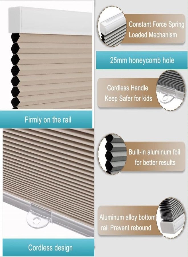 MYshade Cordless 1" Cellular Shades Accessories Mounting Brackets Window Shades Mount Kit Window Treatment Repair Kit - Image 3